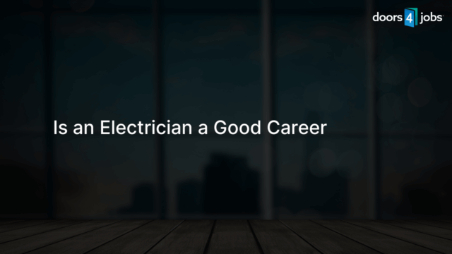 Is an Electrician a Good Career
