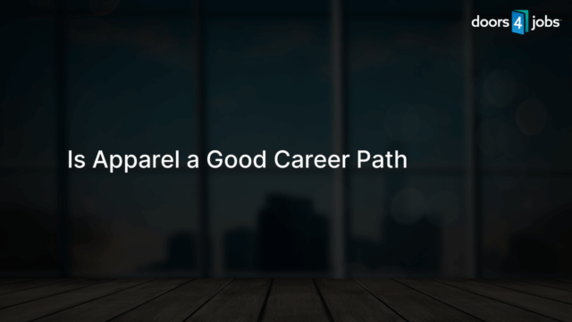 Is Apparel a Good Career Path