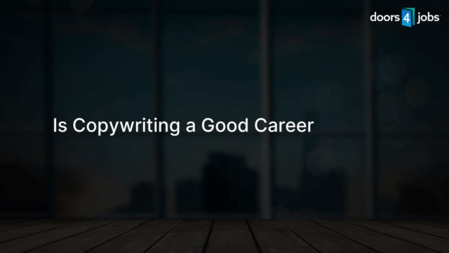 Is Copywriting a Good Career