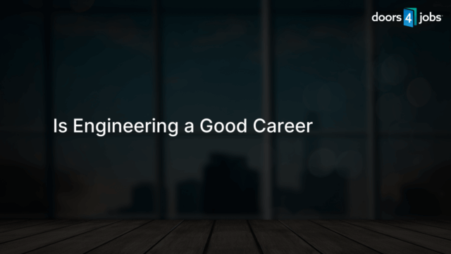 Is Engineering a Good Career