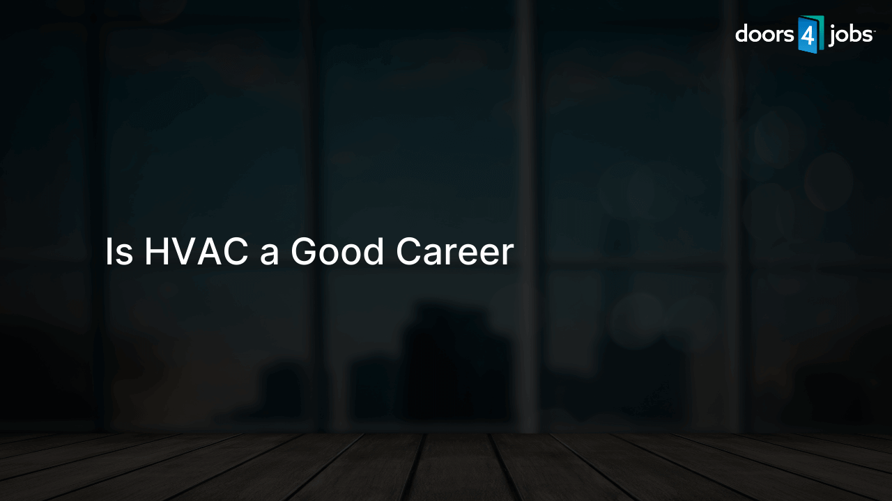 Is HVAC a Good Career