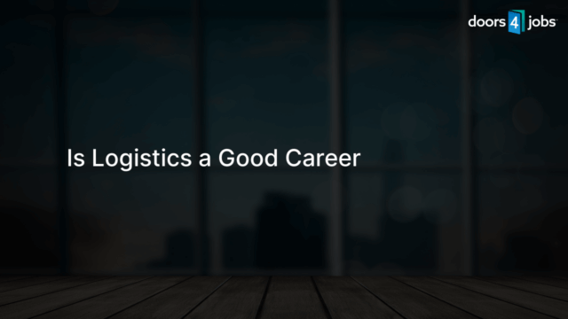 Is Logistics a Good Career