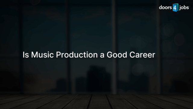 Is Music Production a Good Career