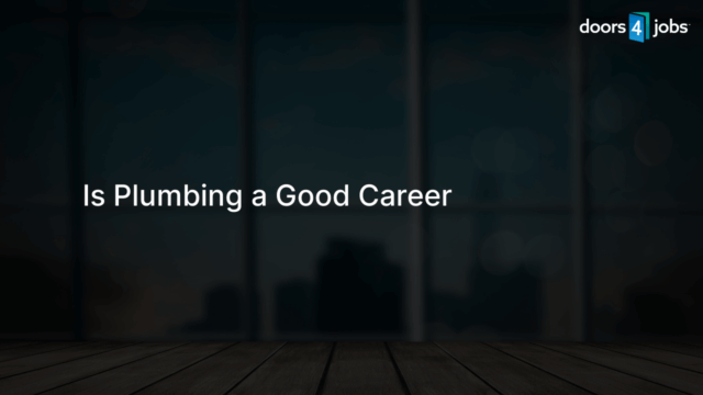 Is Plumbing a Good Career
