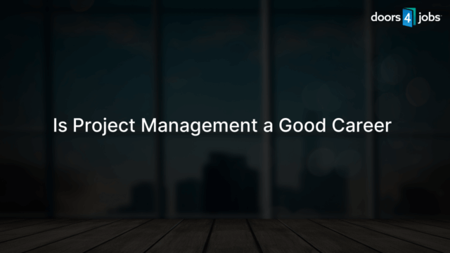 Is Project Management a Good Career