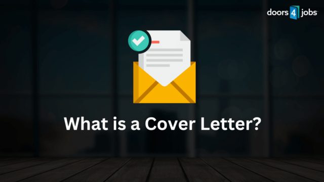 what is a cover letter for a job